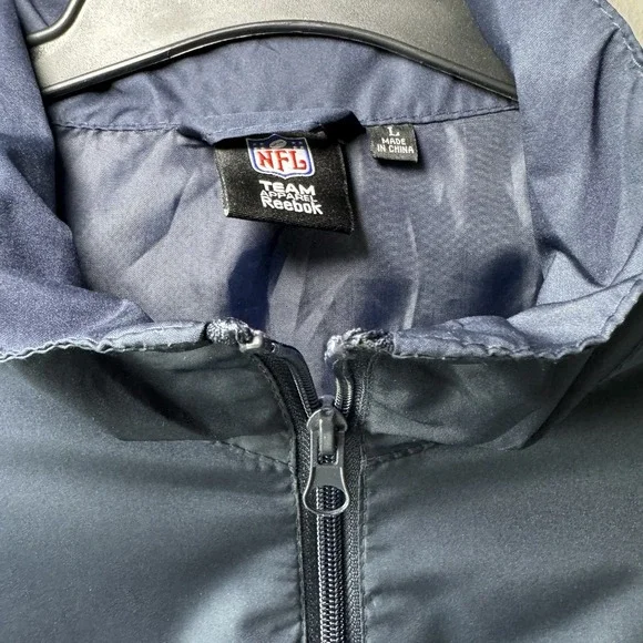 VTG Dallas Cowboys Jacket Mens Large NFL Windbreaker Sports Illustrated Large - Picture 3 of 10